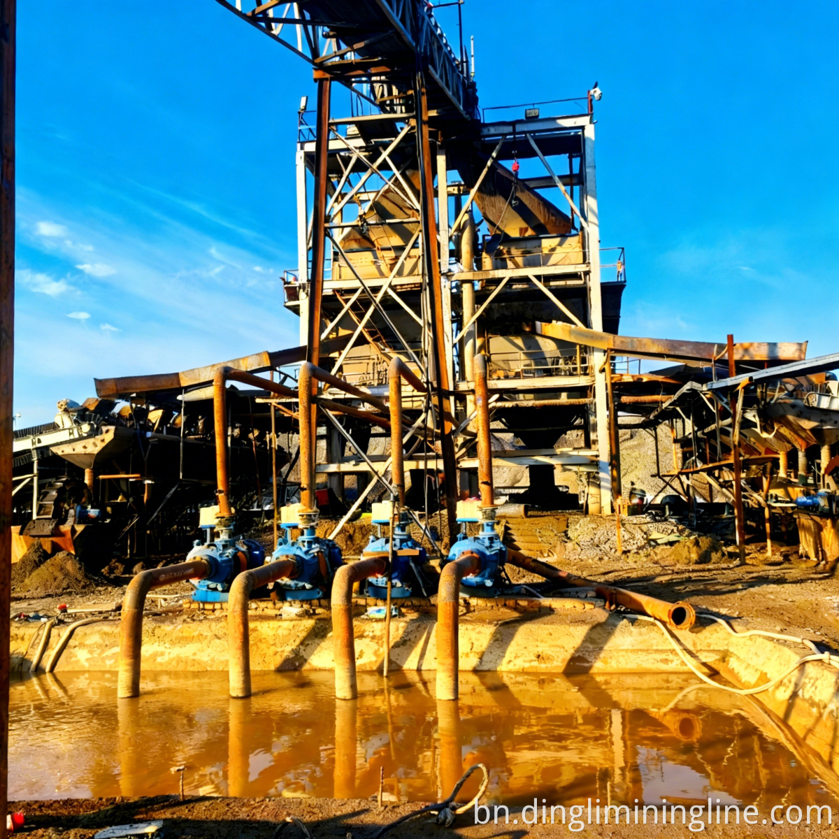 Gold and Stone Screening Plant